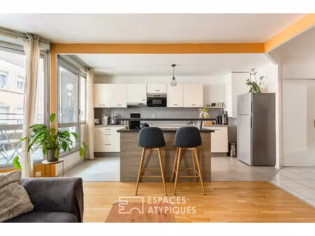 vente appartement 3 pièces 62 m² villeurbanne (69100)