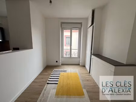 à louer : bel appartement t3 meublé et équipé à oullins-pierre-bénite