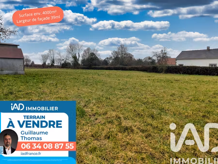 vente terrain 4008 m² à escles-saint-pierre (60220)  90 000 €