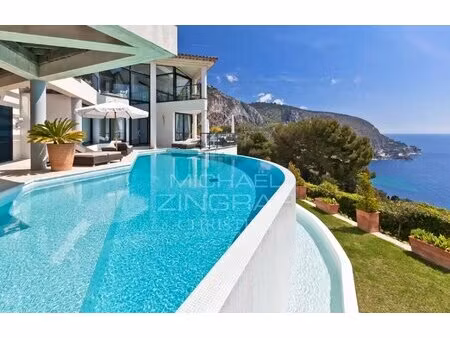 eze - splendid contemporary panoramic sea view villa with id 27237688