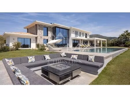 roquefort-les-pins - new contemporary villa with panoramic sea view - 5 bedrooms with id 2