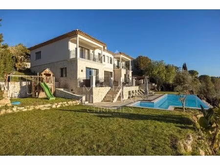 saint-paul-de-vence - walking distance from the village - brand new contemporary villa wit