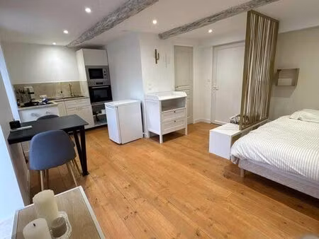 studio meublé 27m2 jaujac
