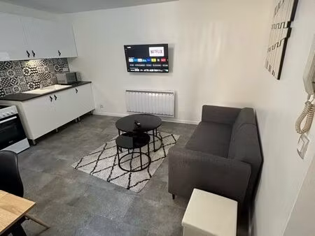 t2 meublé  rénové centre ville gueret