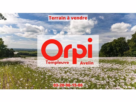 vente terrain 843 m² à seclin (59113)  139 000 €