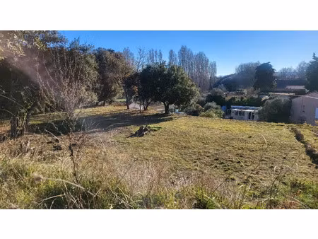 vente terrain 1322 m² à barjols (83670)  139 000 €