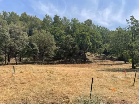 vente terrain 1244 m² à taradeau (83460)  172 000 €