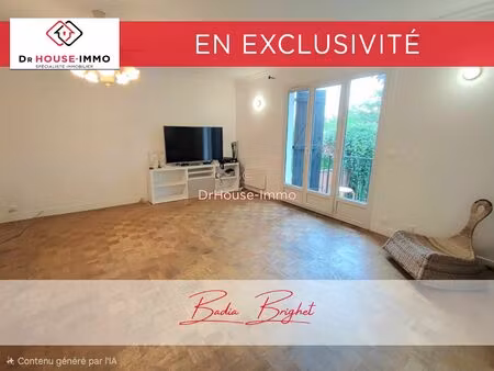 maison chaleureuse de 3/4 pièces 78m² avec jardin arboré à orly