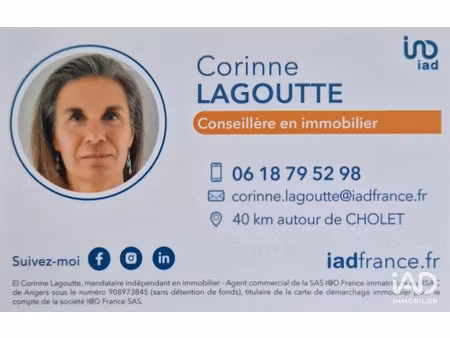 vente locaux professionnels 270 m² à cholet (49300)  409 000 €