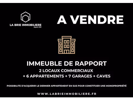 vente immeuble 15 pièces 574 m² à melun (77000)  1 449 000 €