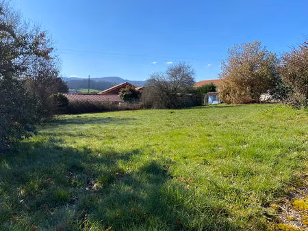 terrain plat à batir les olmes 691 m2