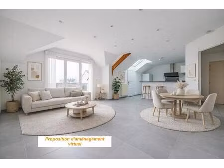 appartement f3 avec balcon et garage à maison-rouge