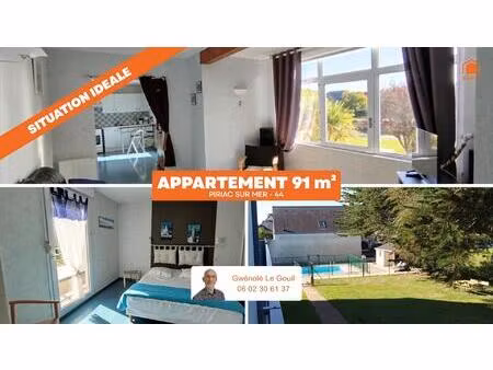 charmant appartement lumineux au bord de mer !