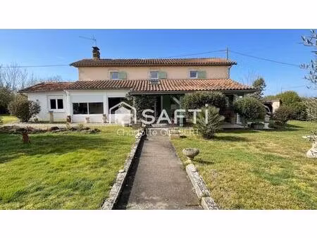 maison avec jardin à 3 min de casteljaloux