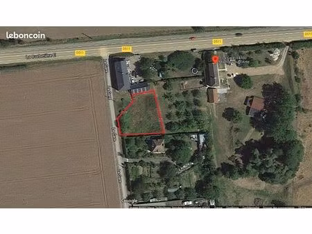 terrain hors lotissement proche falaise