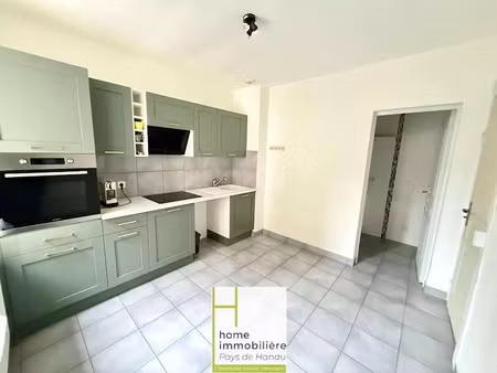 location appartement 3 pièces 55.5 m² à bischheim (67800)  850 €