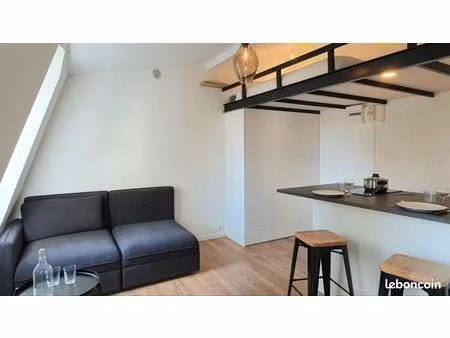studio mezzanine meublé