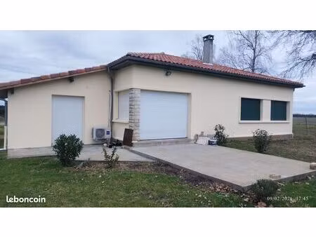 maison 108m2 + garage - isolée