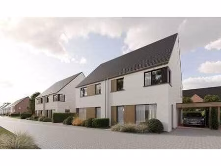 **maison neuve économe en énergie au centre de harelbeke**