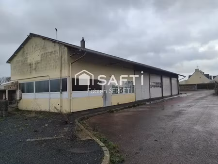 location locaux professionnels 4 pièces 232 m² à trévières (14710)  1 100 €