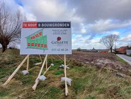 7 bouwgronden voor open bebouwing in het landelijke horeb...