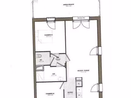 location appartement 3 pièces meublé à blain (44130) : à louer 3 pièces meublé / 64m² blai