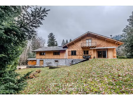 chalet contemporain esprit