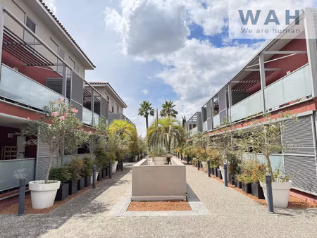 appartement t2 48m2 + terrasse + parking - piscine - 34130 m