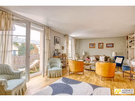 le chesnay plateau saint-antoine appartement duplex 5 pièces 'esprit maison ' 153.05m² au 