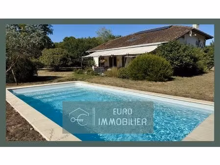 maison de maître 3ha5 piscine spa foret