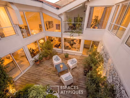 maison loft atelier au coeur du village de la tour de salvagny