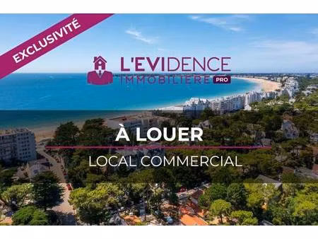 local commercial tous commerces de 35m2 avec sous-sol de 40m2  dans rue commerçante de la 