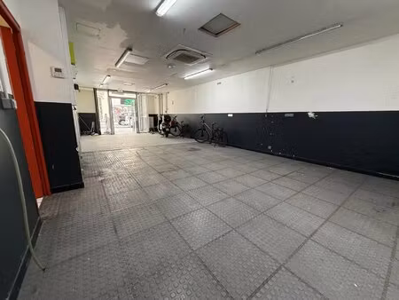 local commercial de 132 m2 accès pmr