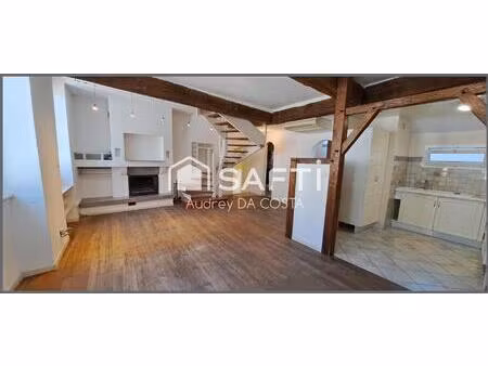 appartement t4 duplex jardin centre ville oloron sainte-marie