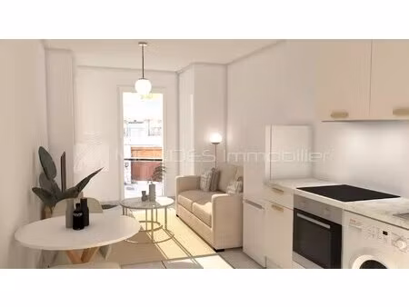 studio neuf meublé centre cap d'ail