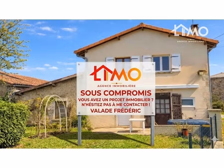 vente maison 4 pièces 94 m² à saint-maurice-des-lions (16500)  79 900 €