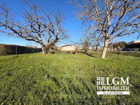 montbeton – terrain constructible viabilisé de 834 m² | opportunité investisseur