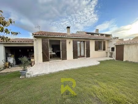 grau d'agde  villa en plain-pied avec garage dans une impasse