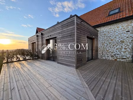 vente maison 5 pièces 103 m² à hesdin-l'abbé (62360)  285 000 €