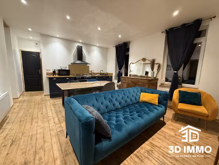 location appartement 3 pièces 59m² avesnes sur helpe 59440