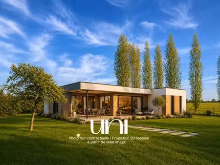 achat terrain 861m² damblainville 14620