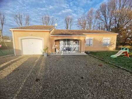 plain-pied 97m2 3 chambres avec garage et jardin