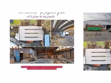 surface industrielle à vendre à rue de velaine 64 tamines (vbd84673)