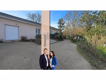 maison - plain-pied - 3 chambres - garage - au cœur de la nature - sans vis à vis