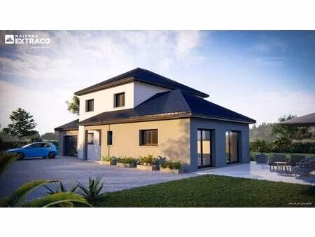 terrain avec maison neuve à vendre