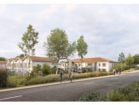 vente programme neuf t2  t3 pièces 42 à 56 m² messanges (40660)