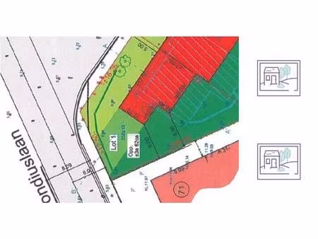 terrain à vendre à norbertijnerlei 18+ duffel (rbv24136)