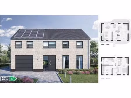 maison à vendre avec garage et 3 chambres   bois-de-lessines (vbd85008)