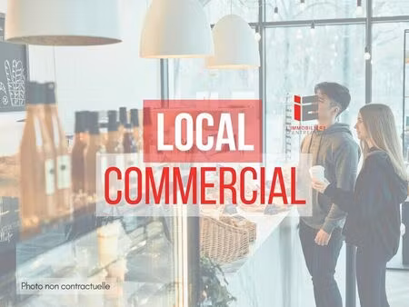 location commerce 50 m² à lorient (56100)