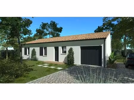 vente maison à construire 90 m² salles (33770)
